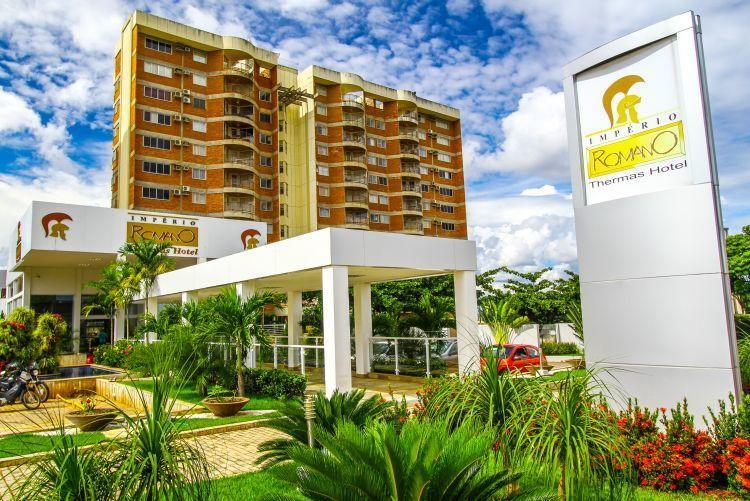 Apartamento Imperio Romano - 2 Quartos, 24Hs Piscina * Caldas Novas