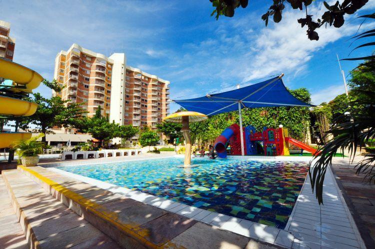 Apartamento Imperio Romano - 2 Quartos, 24Hs Piscina * Caldas Novas